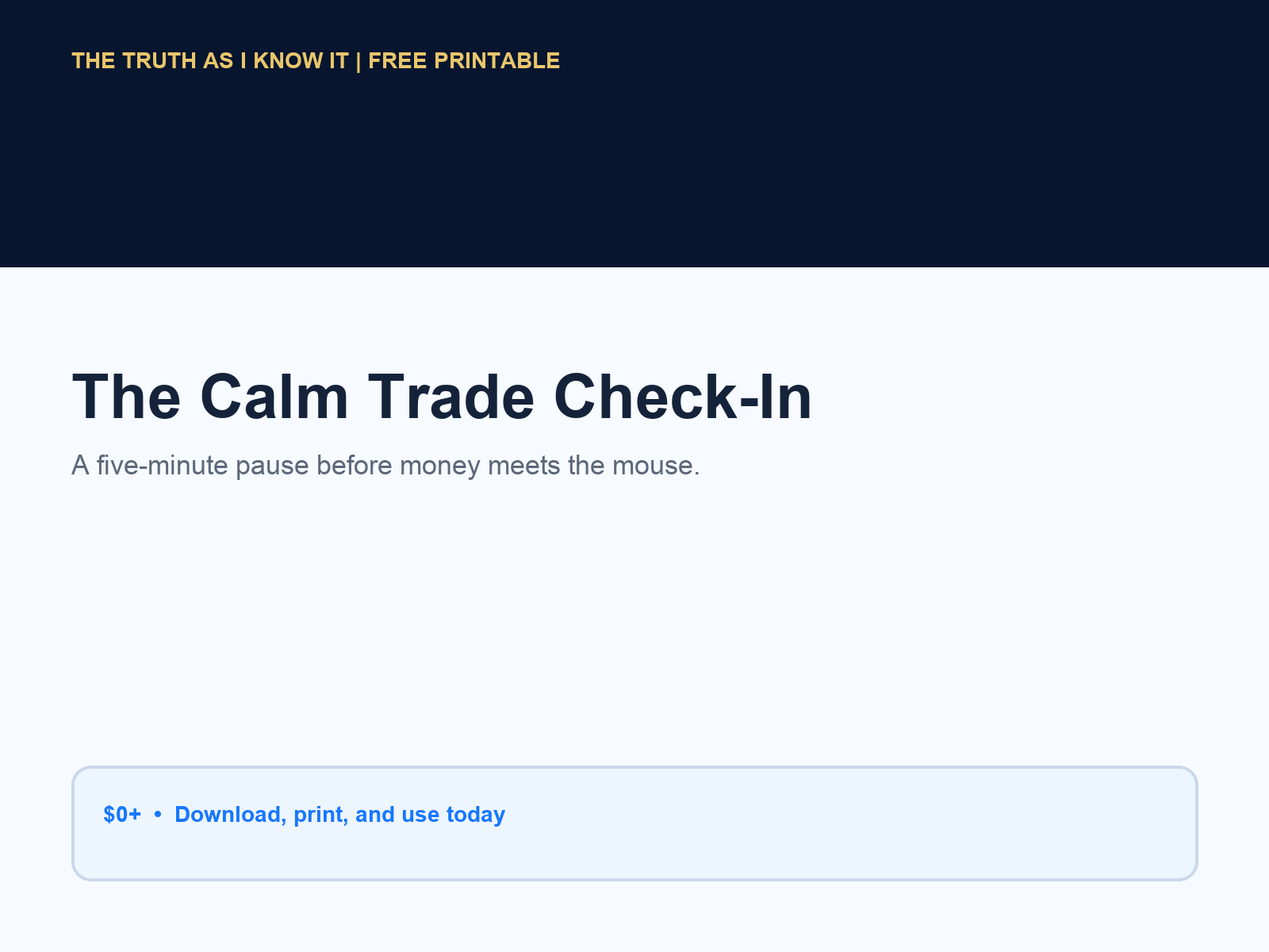 Cover of The Calm Trade Check-In by Kelly Ausiello