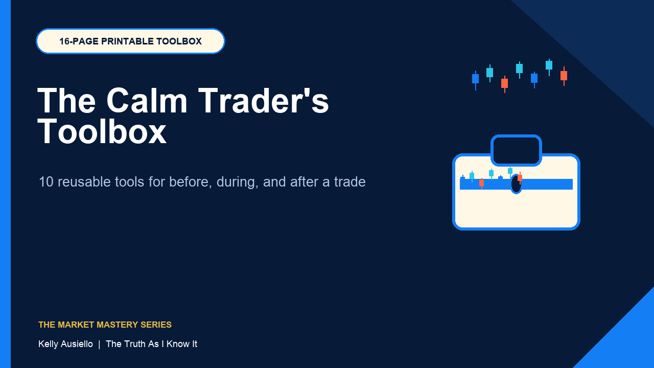 Cover of The Calm Trader's Toolbox by Kelly Ausiello